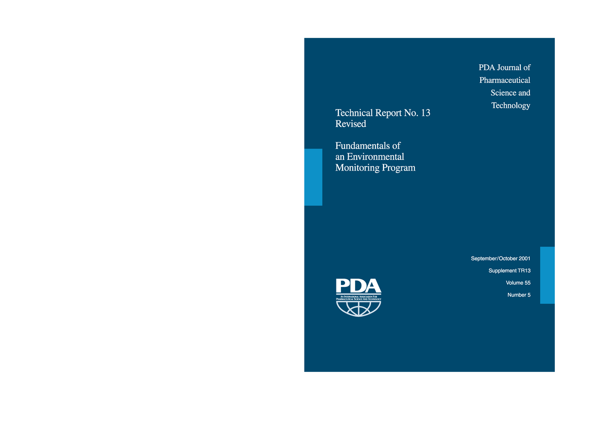 PDA TR 13 Revised Fundamentals of an Environmental Monitoring Program ...