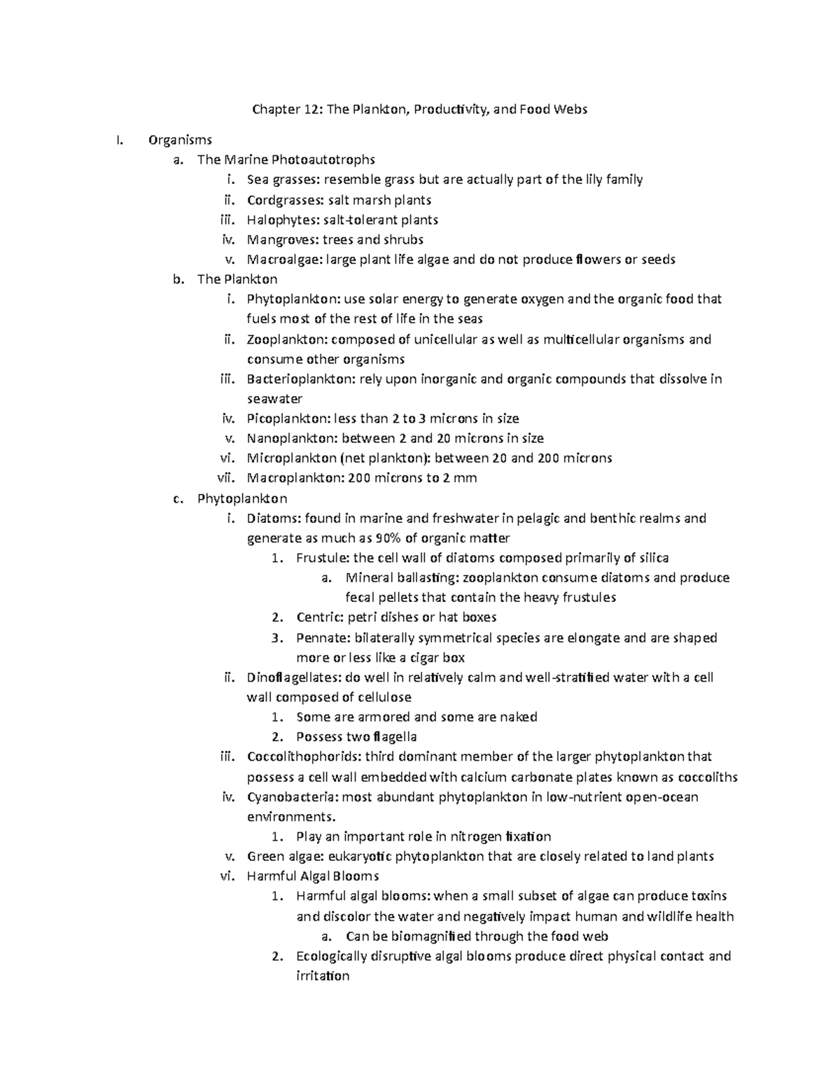 Chapter 12 studyguide - Study guide used for Investigating Oceanography ...