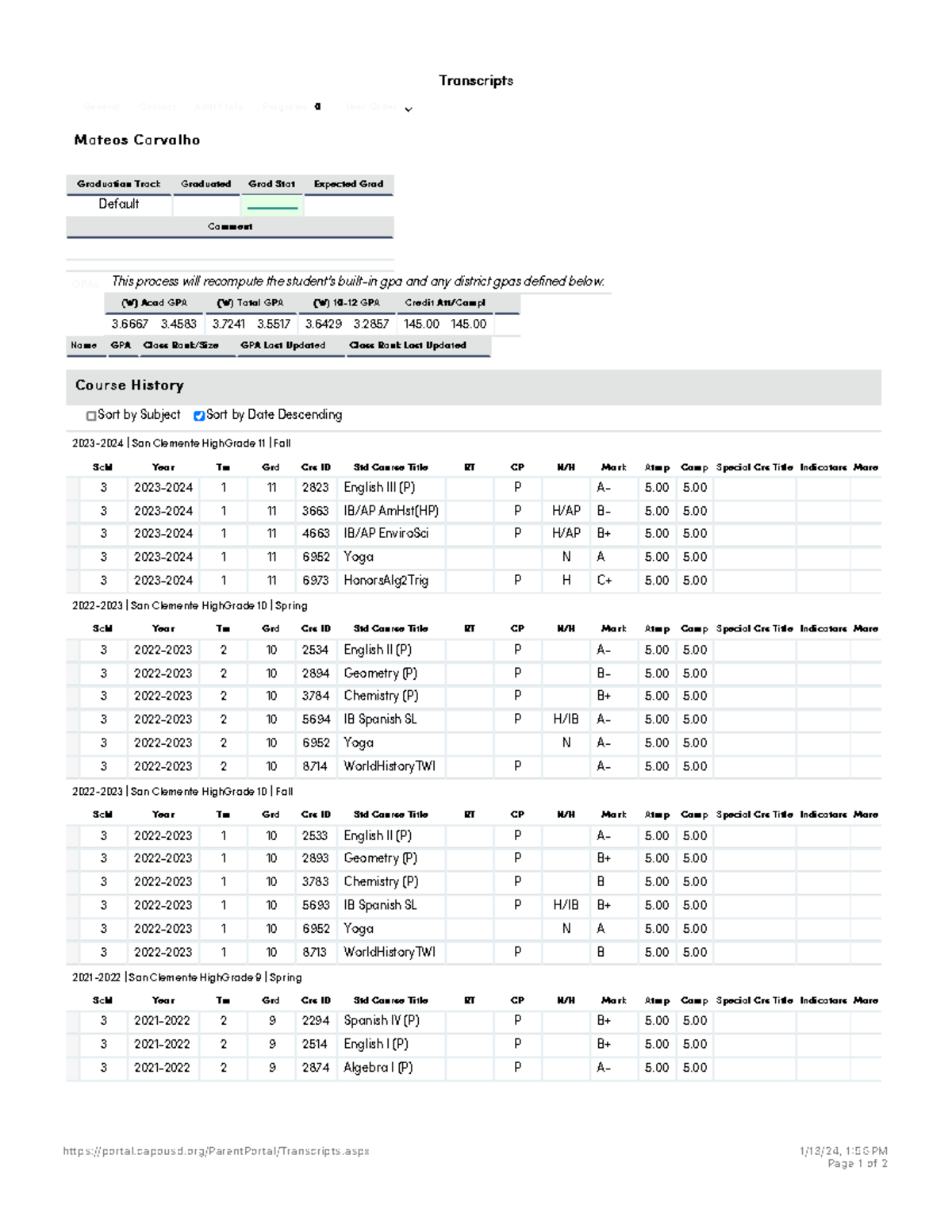 Transcripts - Hahaha - General Contact Addt'l Info Programs 00 User ...