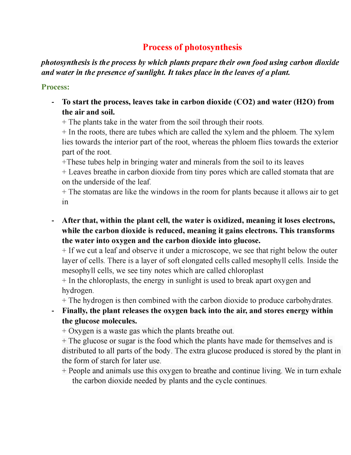 solved-create-a-diagram-for-the-process-of-photosynthesis-your