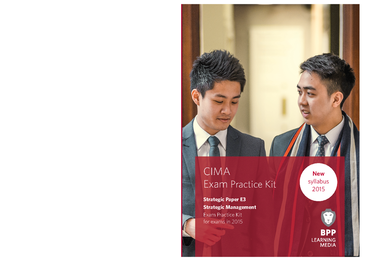 cima strategic case study exam past papers