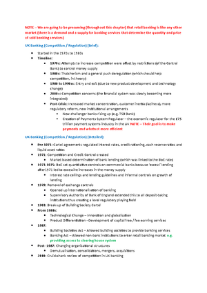 Economics of Money and Banking Lecture 4 Notes - Transaction Costs ...
