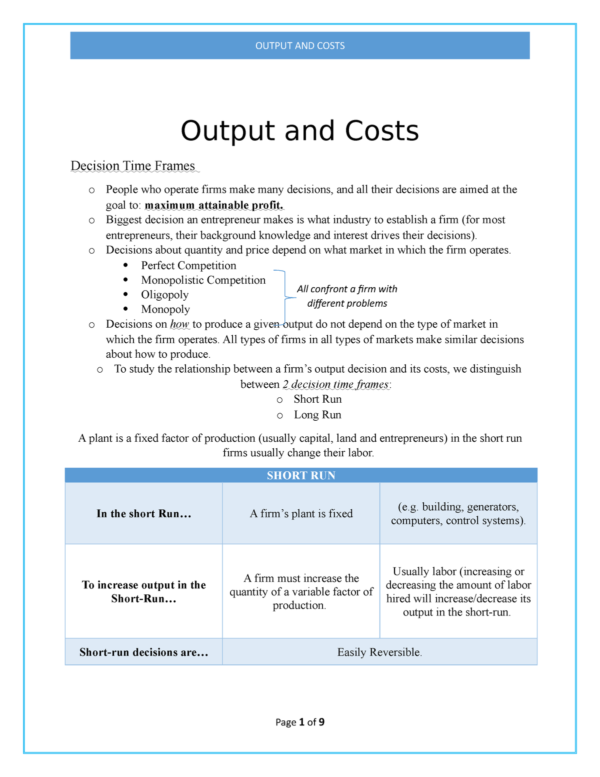 microeconomics chapter 11 homework