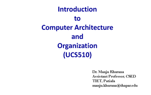 Register Reference Instructions - Computer Architecture & Organisation ...