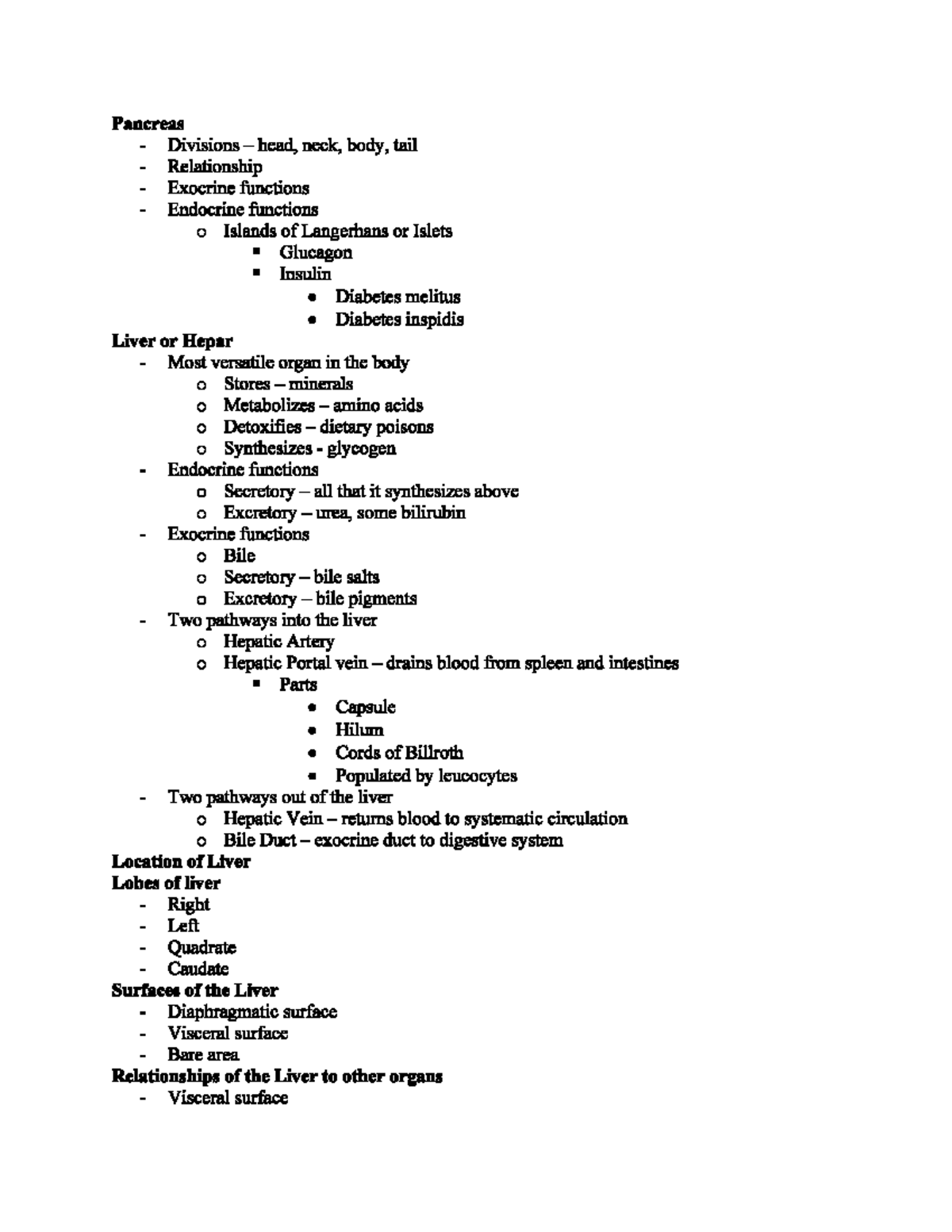 Human Anatomy Study Guide 4 Pg6 - BIOL 253 - Studocu