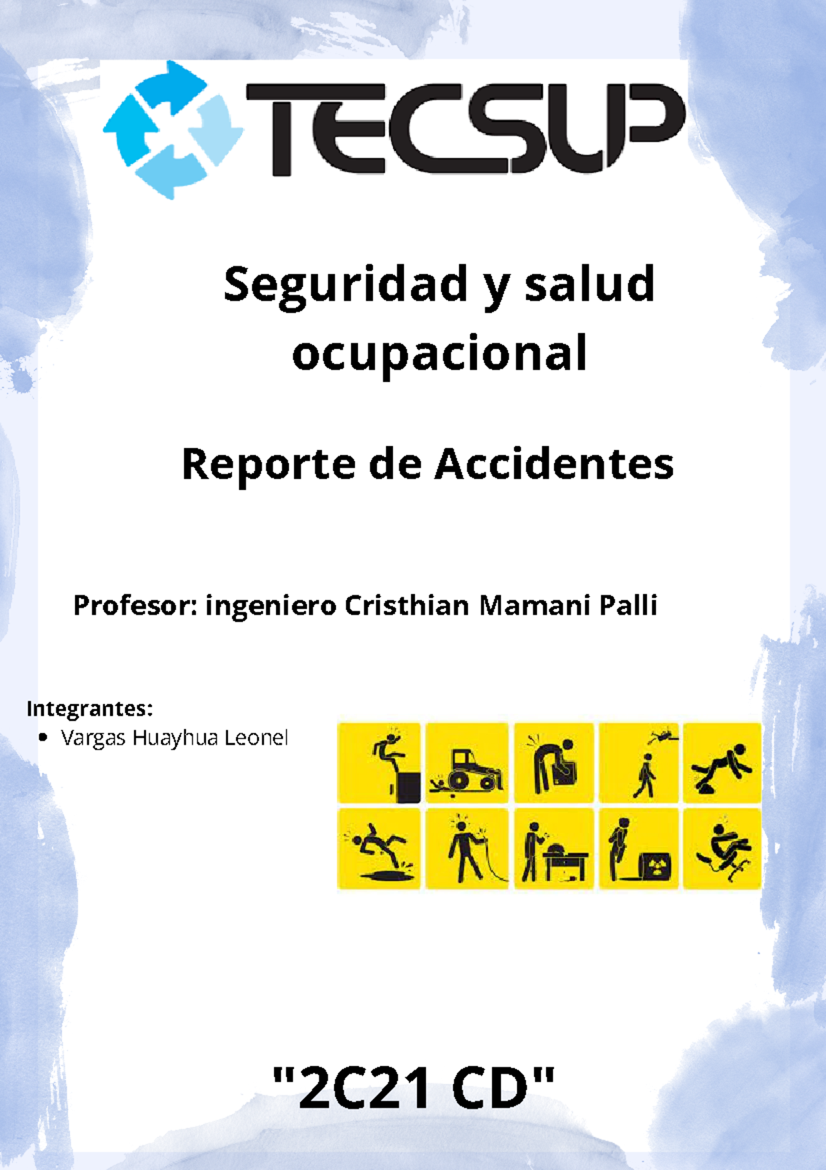 Laboratorio 1 Seguridad Y Salud Ocupacional - Seguridad y salud ...