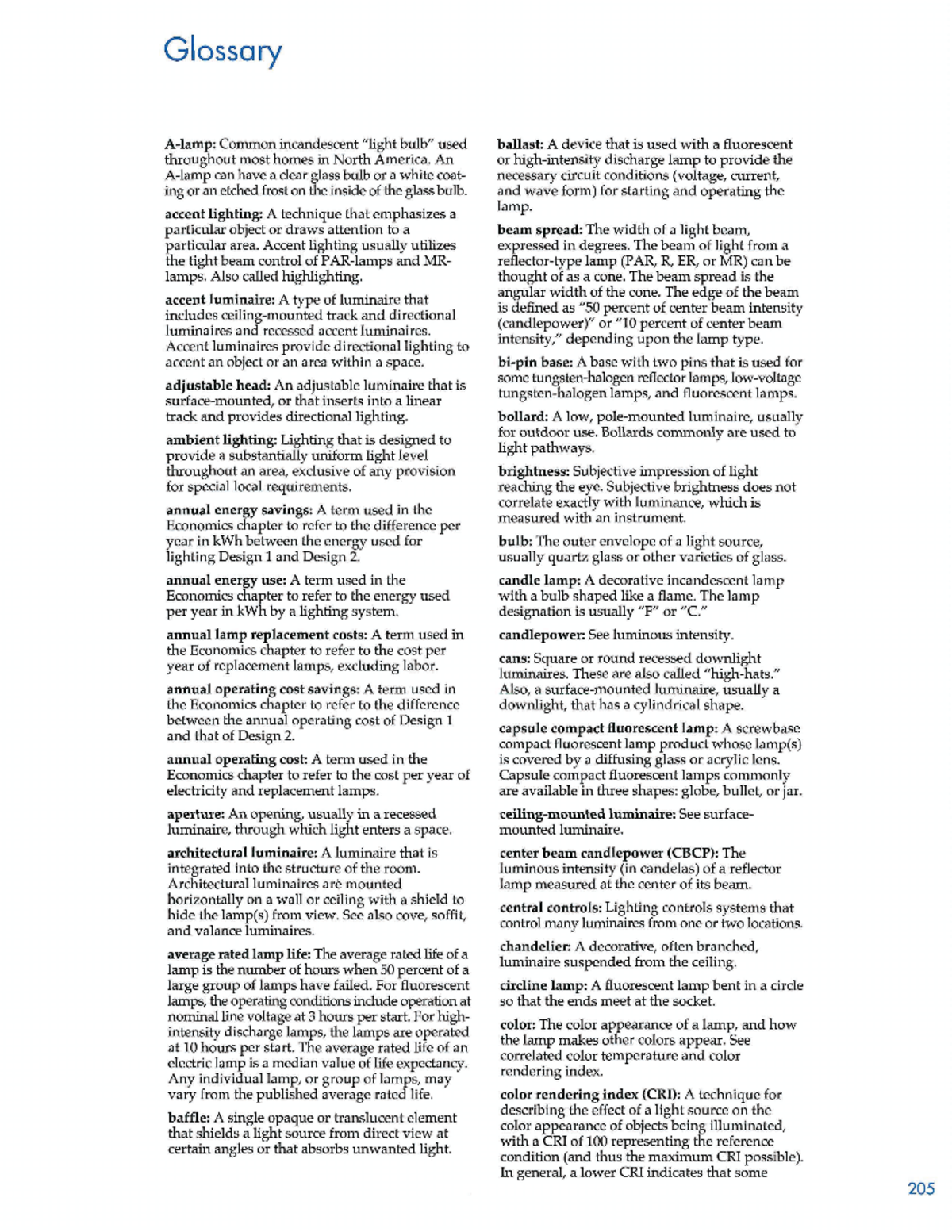 Interior design glossary p1 - architecture - Studocu
