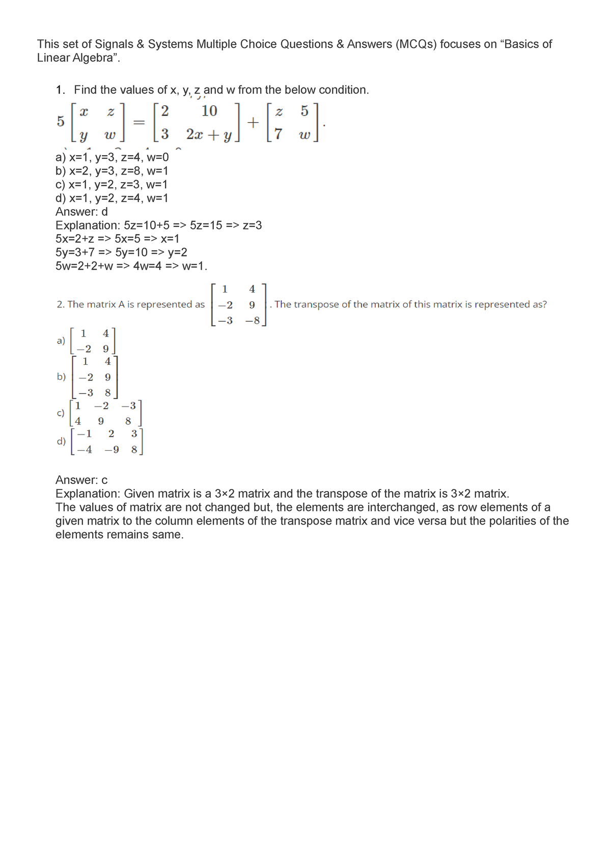 maths-mcq-this-set-of-signals-systems-multiple-choice-questions