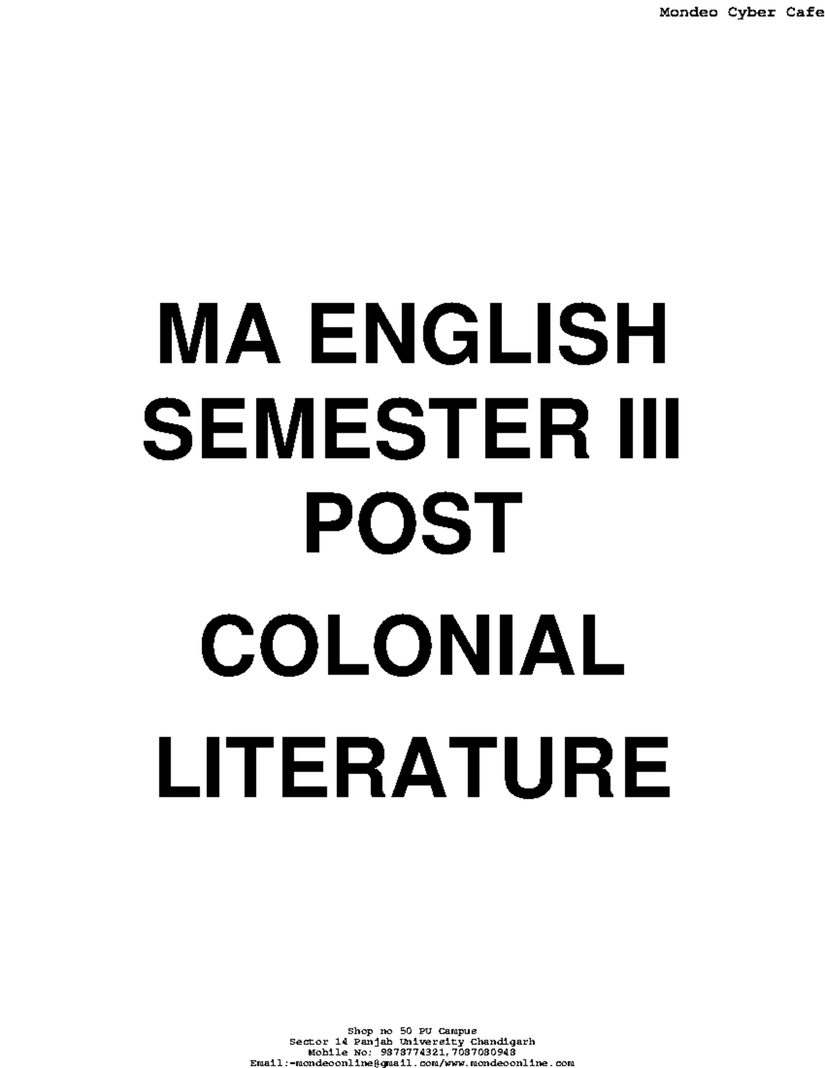 0-post-colonial-literature-sector-14-panjab-university