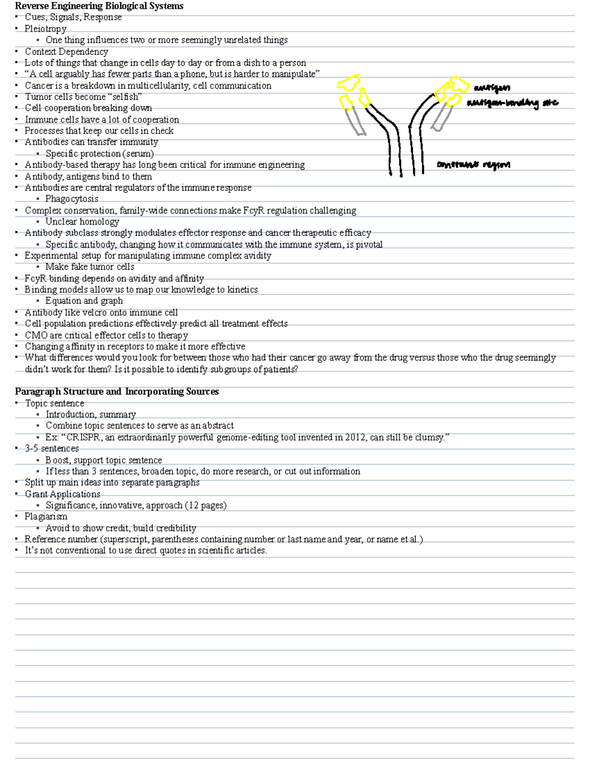 Workshop 3 - additional notes - Reverse Engineering Biological Systems ...