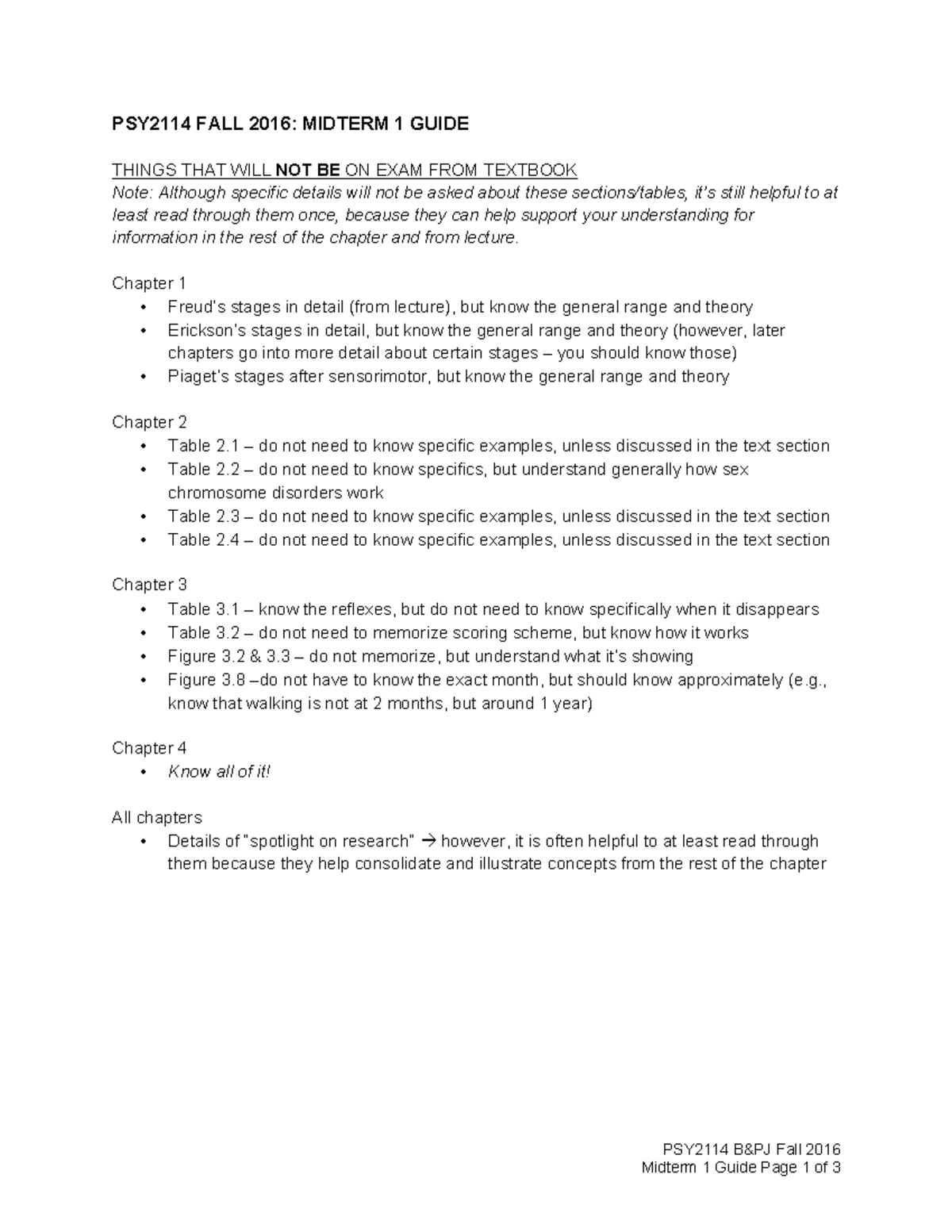 Midterm 1 October 2016, questions and answers - PSY2114 FALL 2016 ...