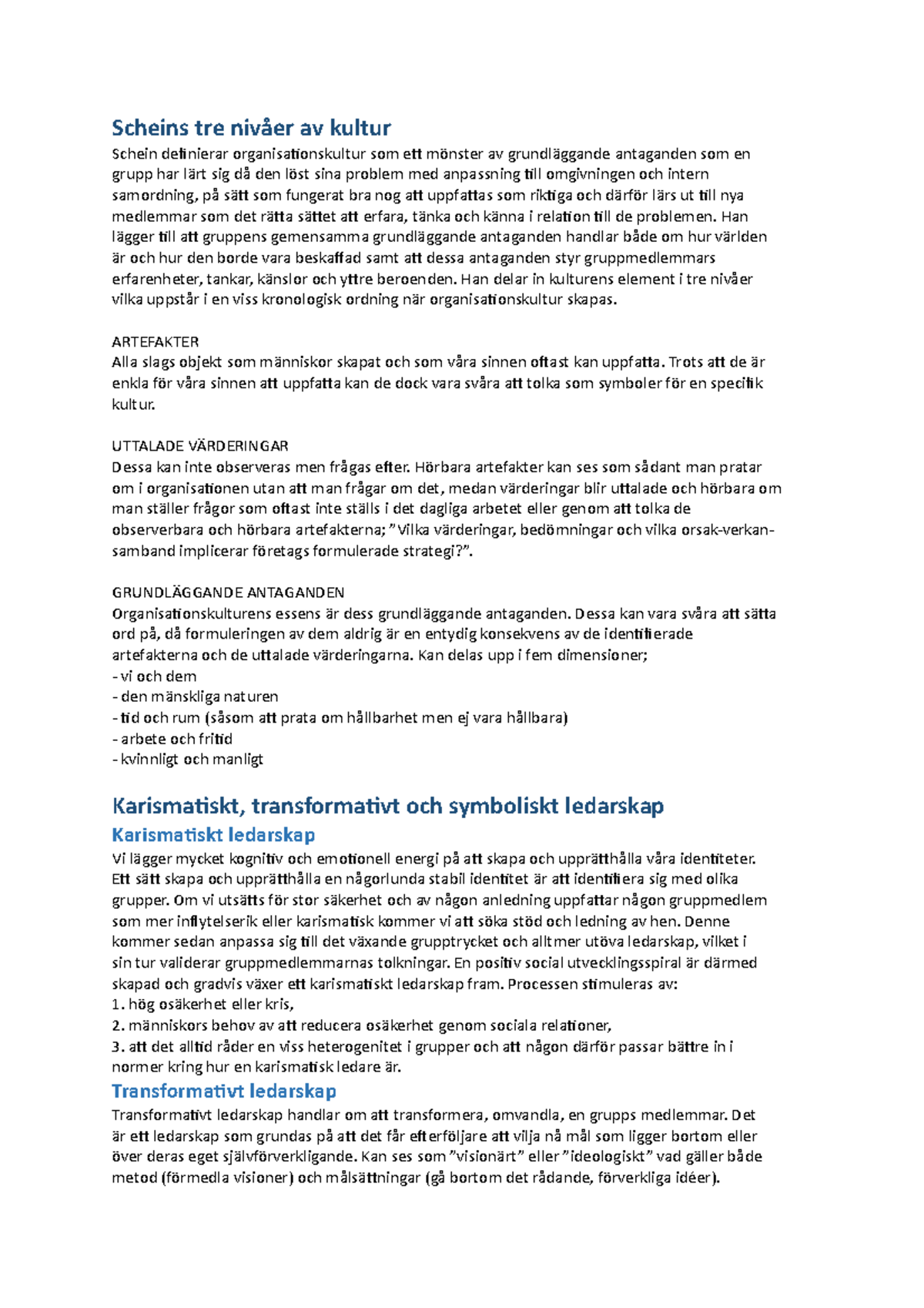 symbolperspektivet-sammanfattning-scheins-tre-niv-er-av-kultur-schein
