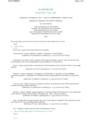 The Basic Conditions of Employment Act [No. 75 of 1997] - REPUBLIC