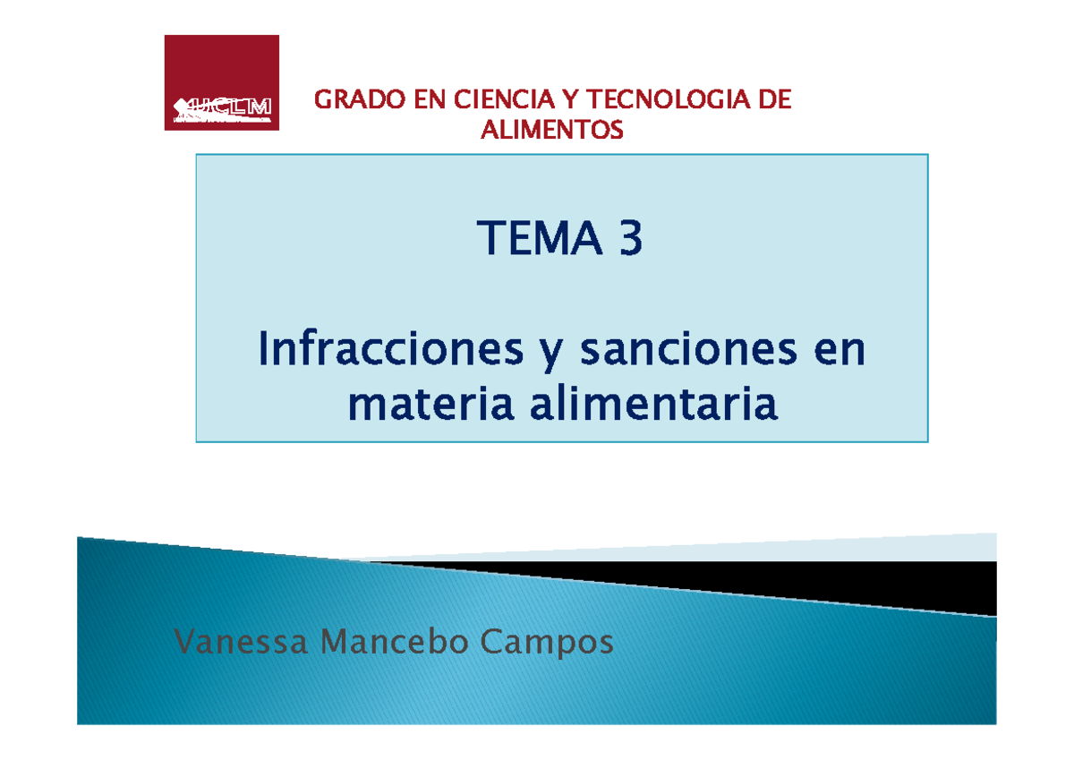 Tema 3 Infracciones Y Sanciones - TTEEMMAA 33 IInnffrraacccciioonneess ...