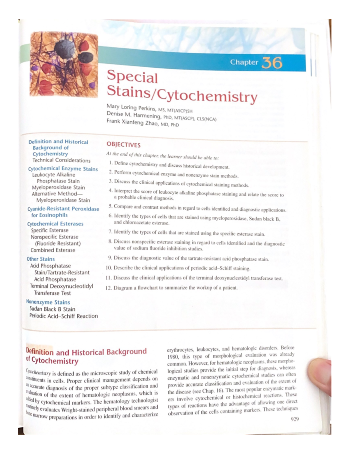 Cytochemical-stains - Internal med - Studocu