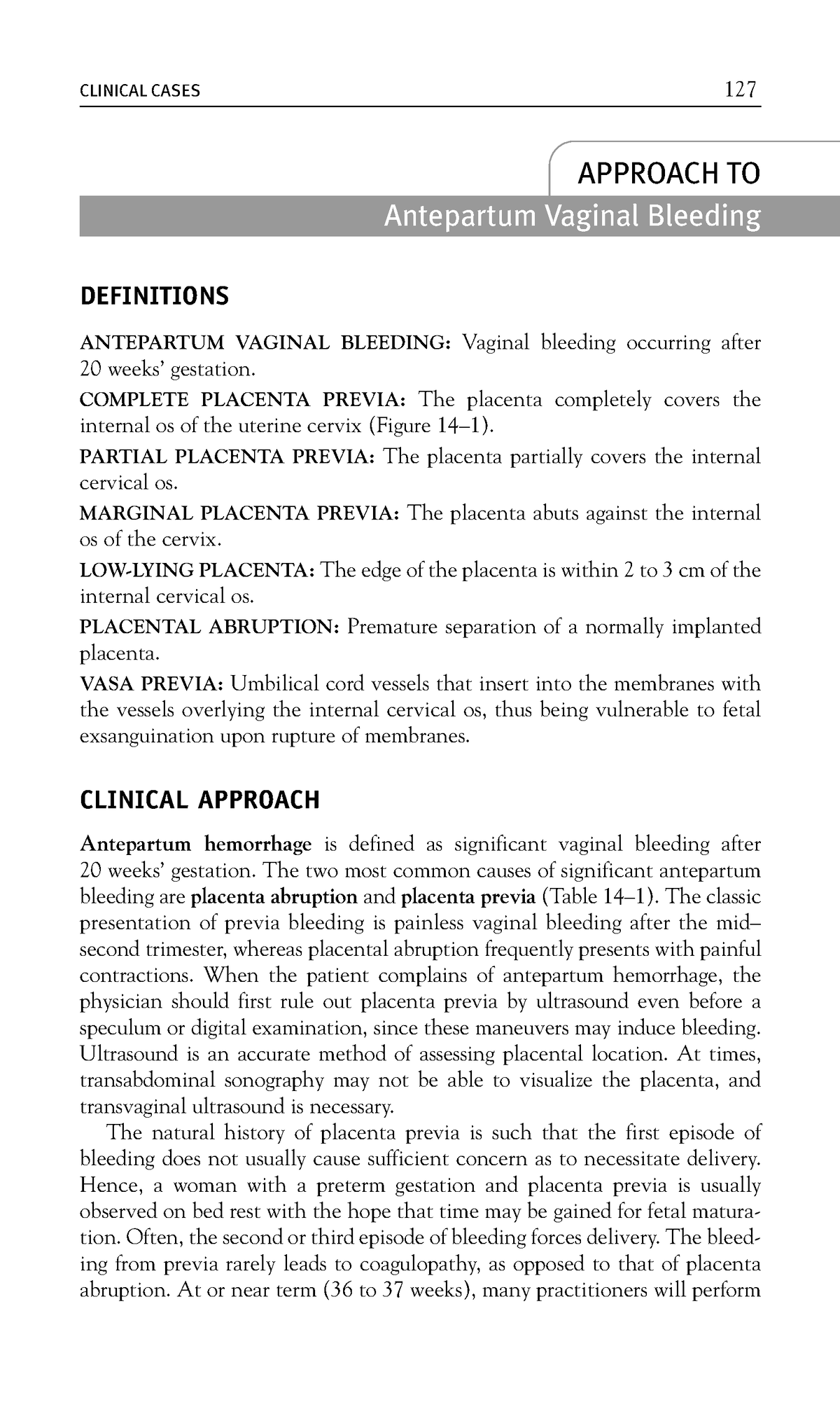 case study discussion gynecologic health