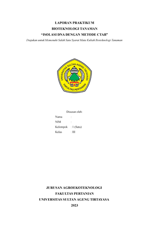 Laporan Praktikum Agroklimatologi 1 Finish - LAPORAN PRAKTIKUM ...