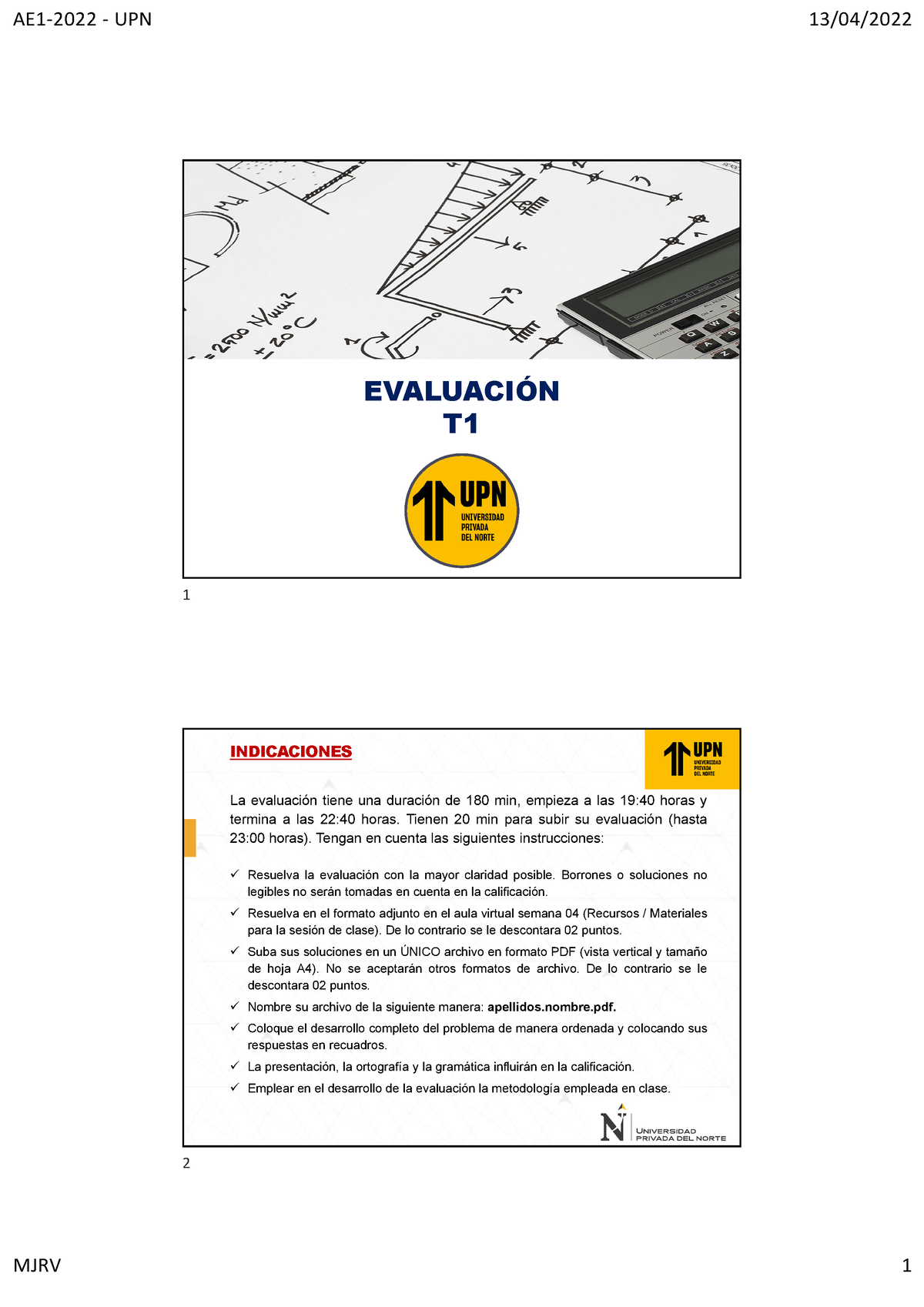 AE - T01 - 2022-1 - APUNTES DE INGENERIA CIVIL PRIMEROS TEMAS ...