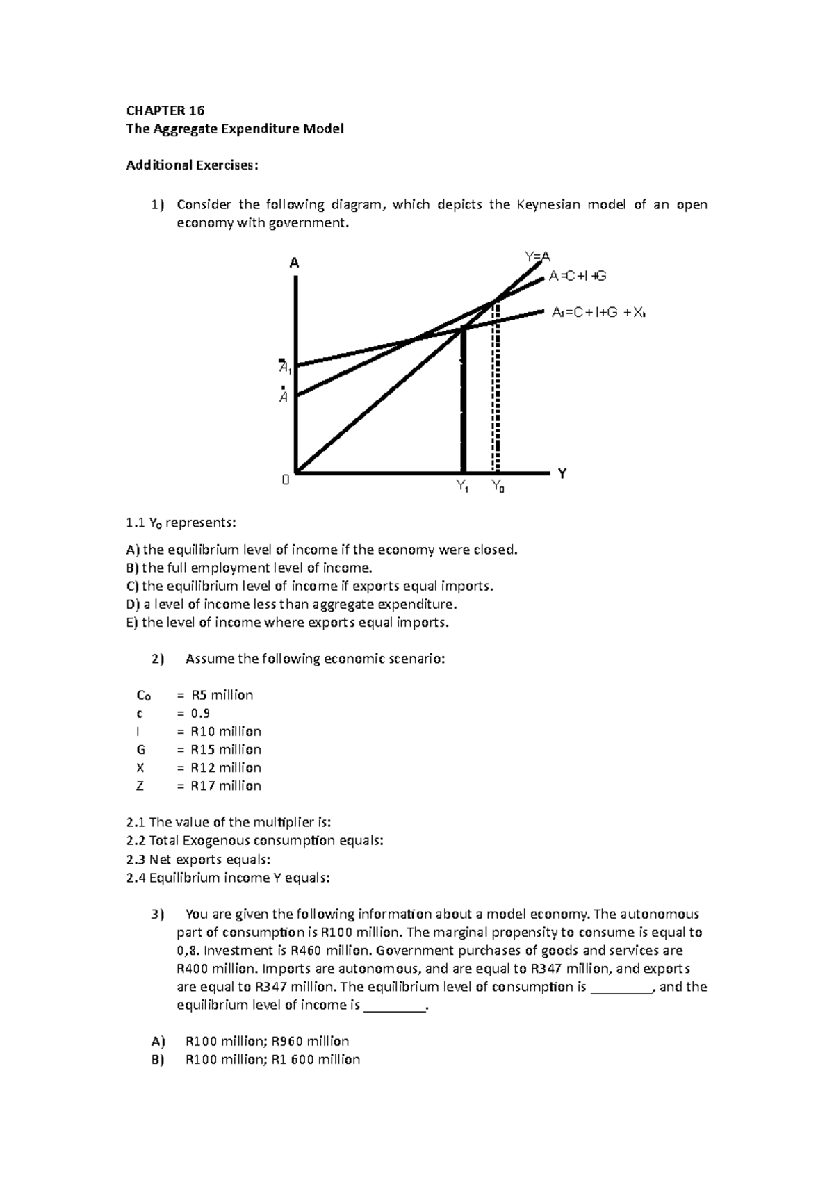 Ch16 Exercises - This Is A Document Of Chapter 16 The Aggregate ...