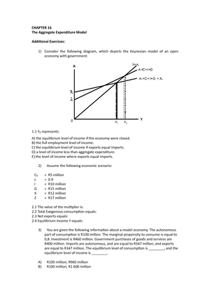 2.3 The Open-Economy Income-Expenditure Model