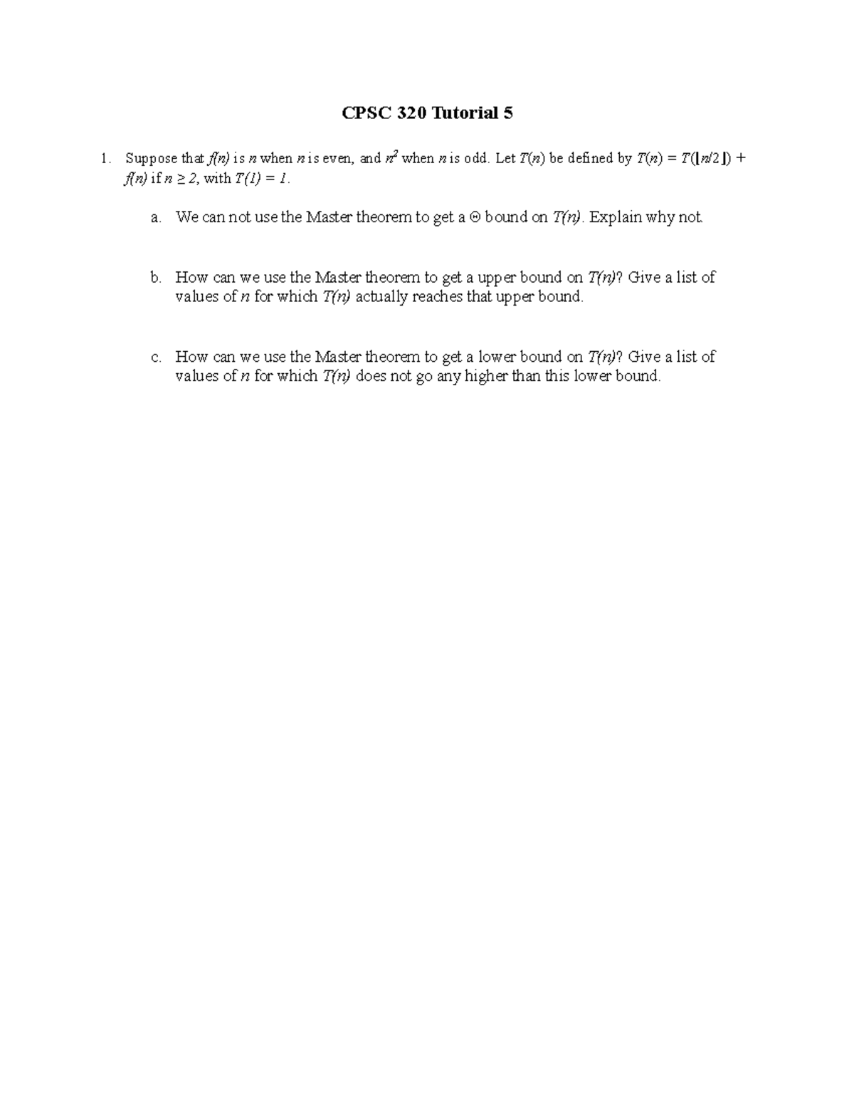 Tutorial 5 systematic study of basic concepts and techniques in the 