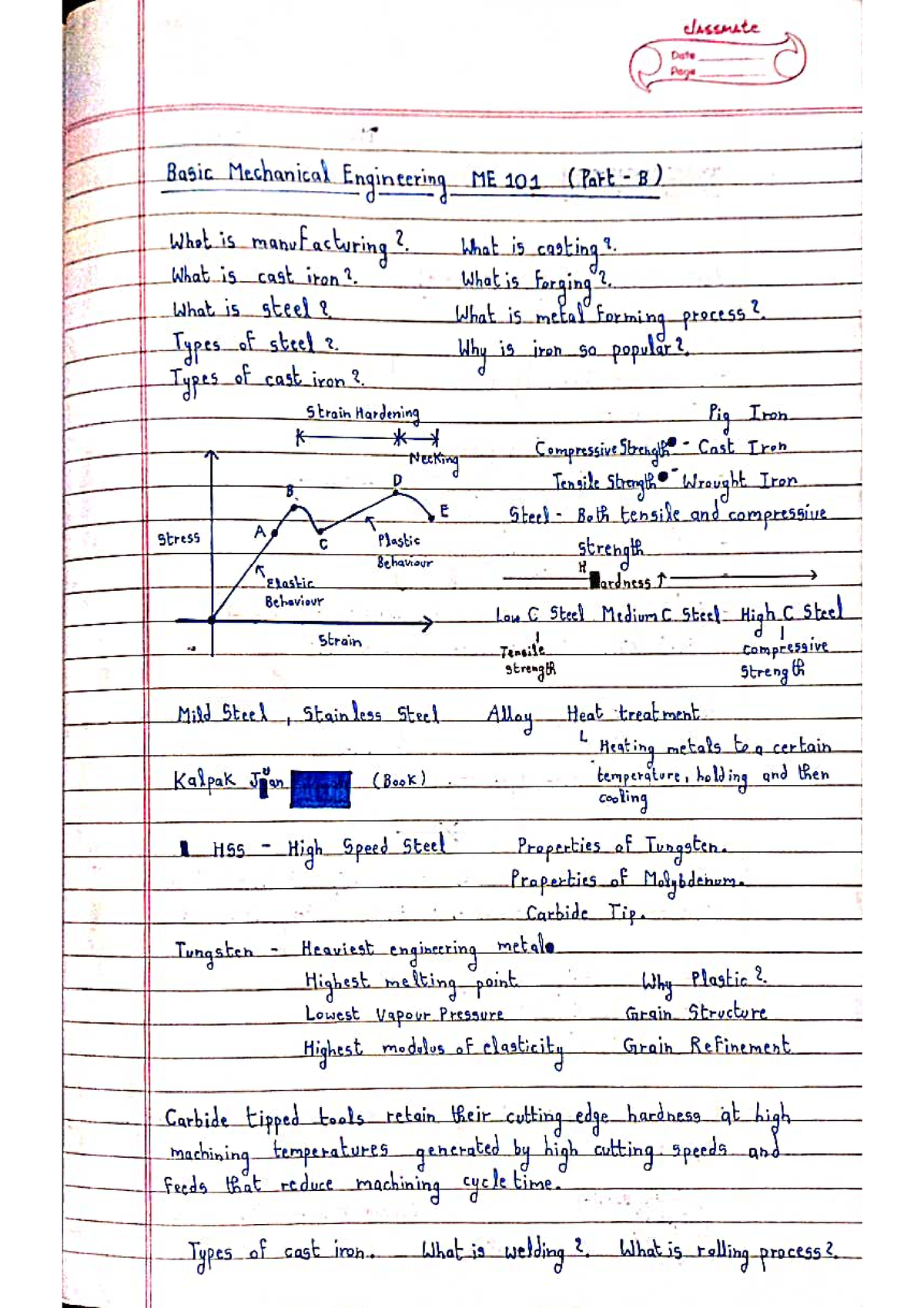 BME Part A and Part B Notes - Electronics and communication - Studocu