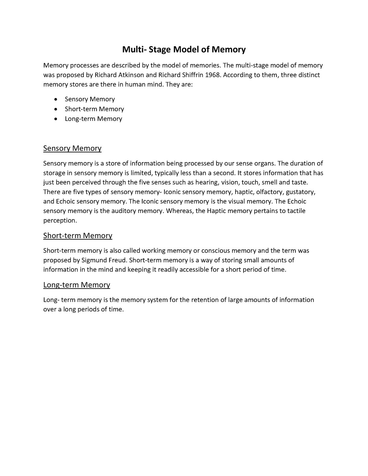 multi-stage-model-of-memory-multi-stage-model-of-memory-memory