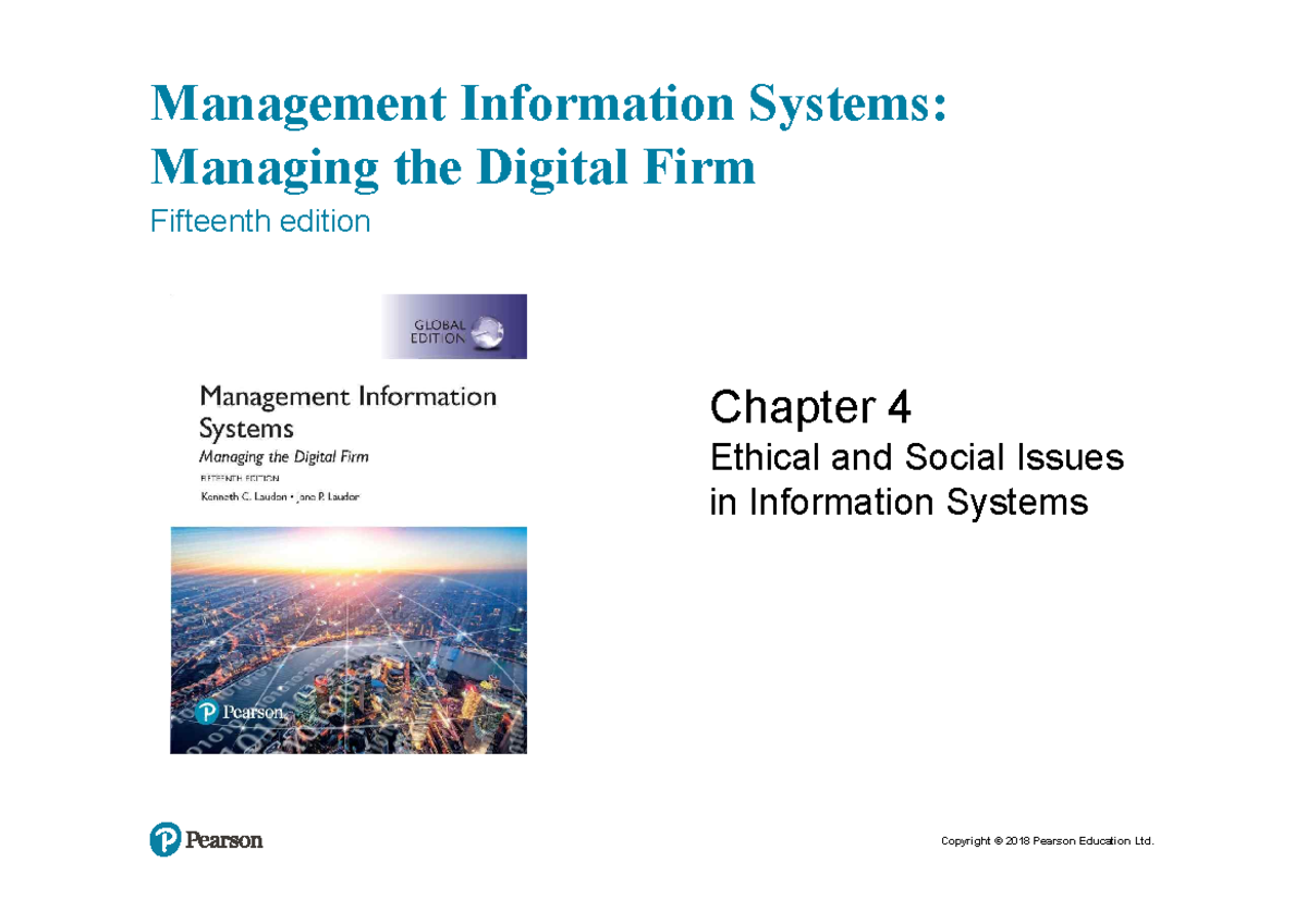 Management Information System (textbook) - Chapter 4 - Management ...