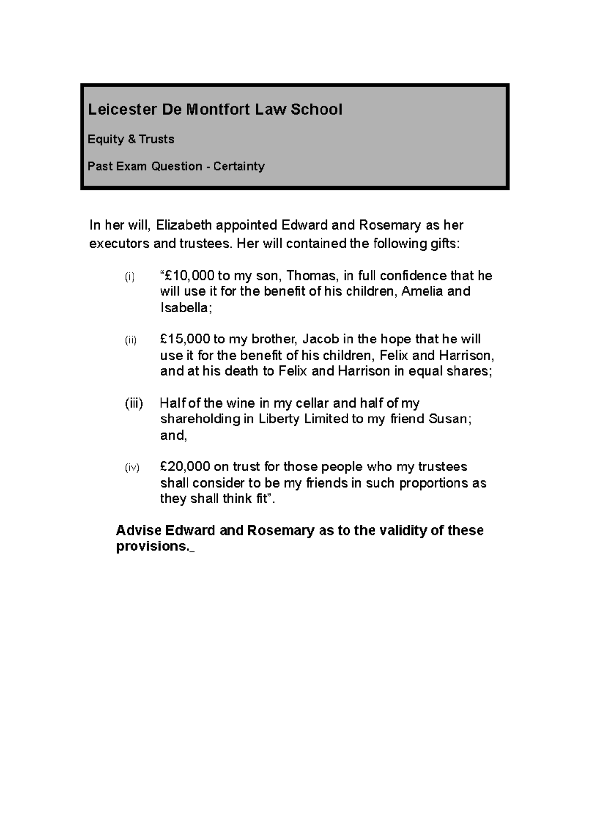 1. Certainty Practice material for GDL Equity and Trusts 2021_2022