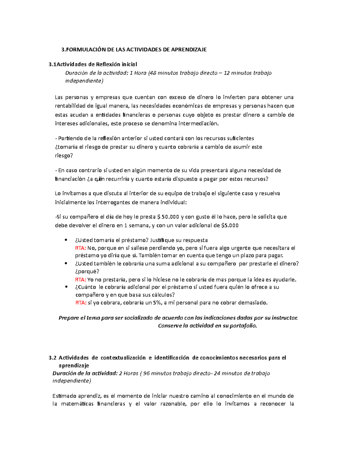 guia 9 william xd galeano xd alsd slsosos - 3ÓN DE LAS ACTIVIDADES DE ...