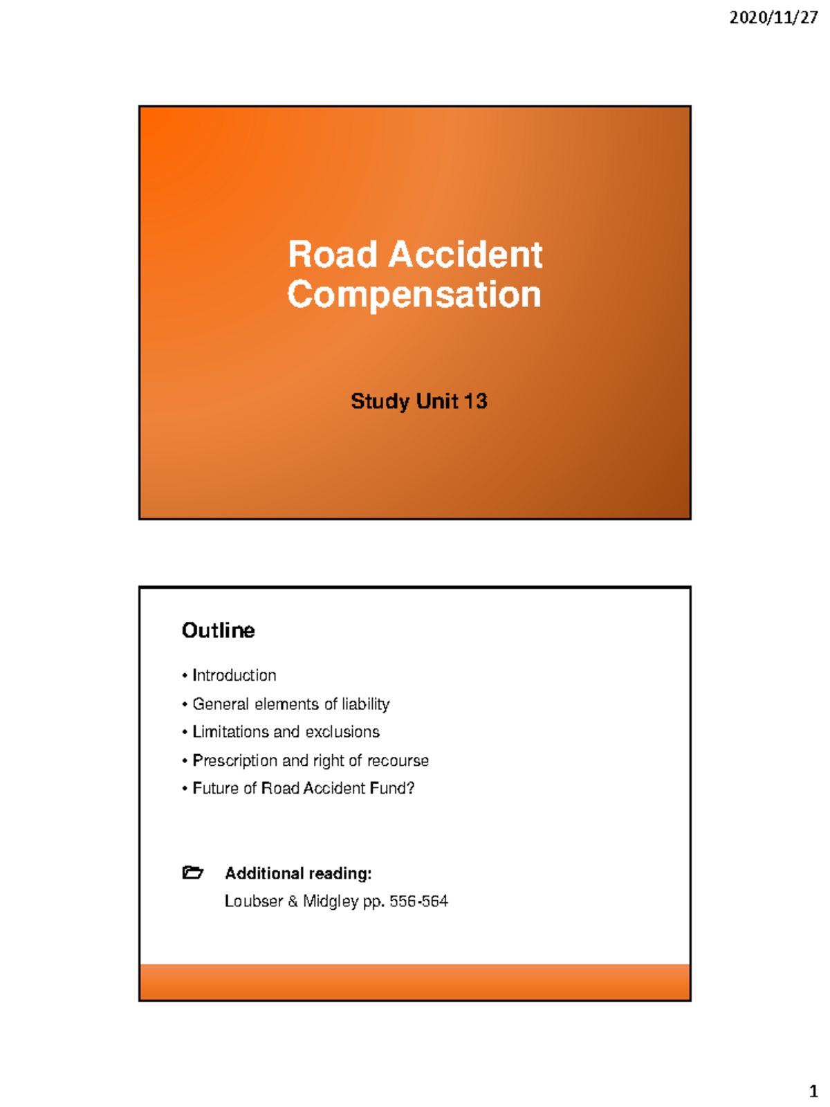 SU+13+Road+Accident+Compensation+-+2020+ Eng - Road Accident ...