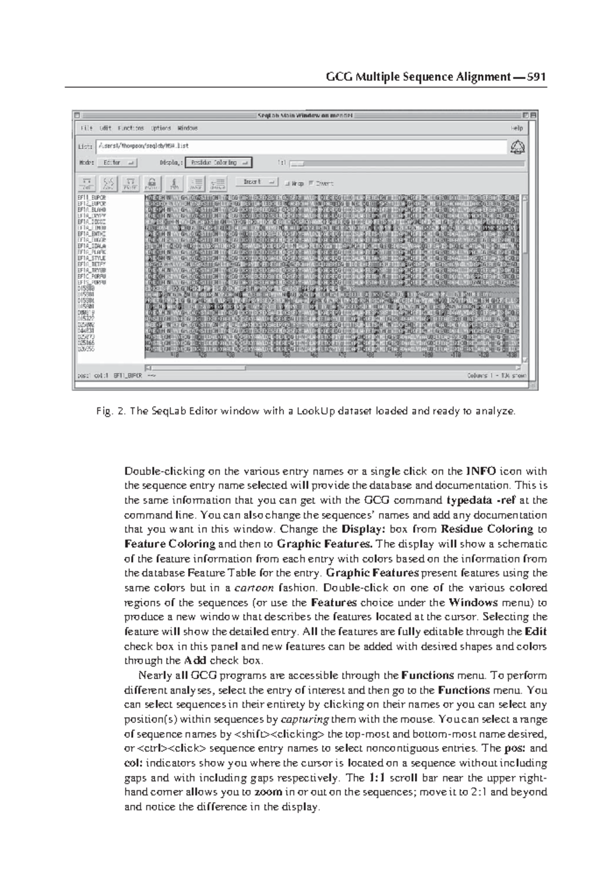 Introduction to bioinformatics-202 - GCG Multiple Sequence Alignment ...
