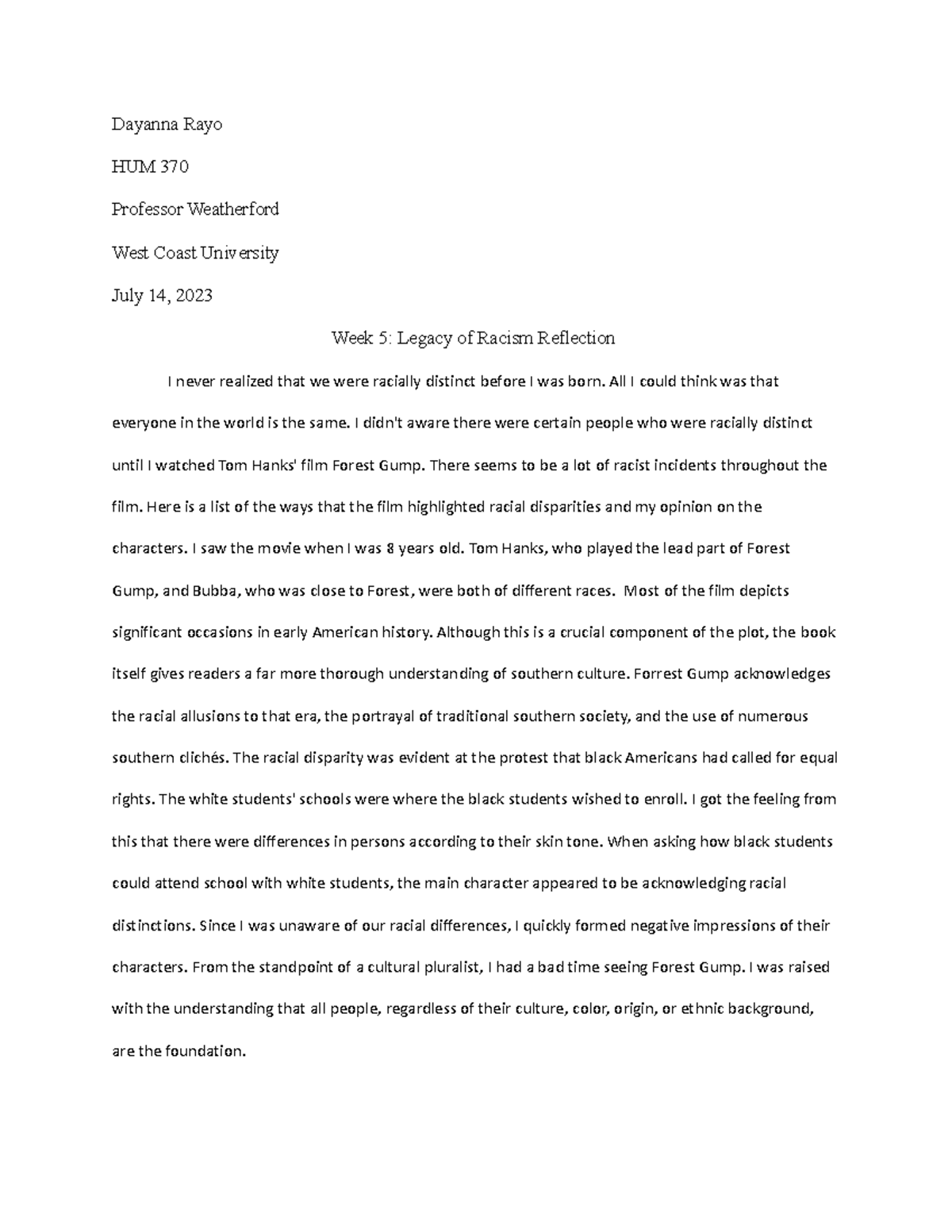 Whitman'S Impact: A Legacy Of Racism? - bieiul7