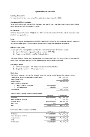 Module No 1 - Principles of Deductions - Principles of Deductions ...