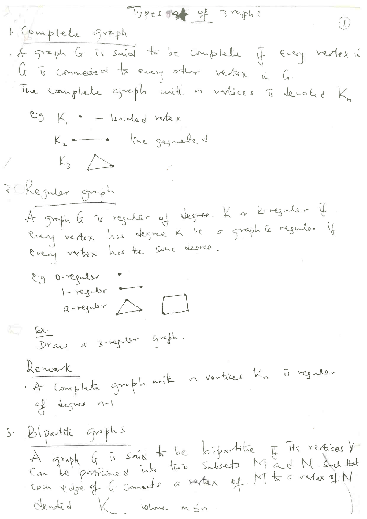 Graph Theory Notes 2 - N/A - Data Structures 1 - Studocu