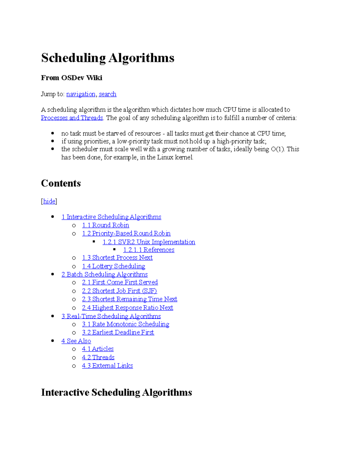 Schedule Generator Algorithm Miniascse