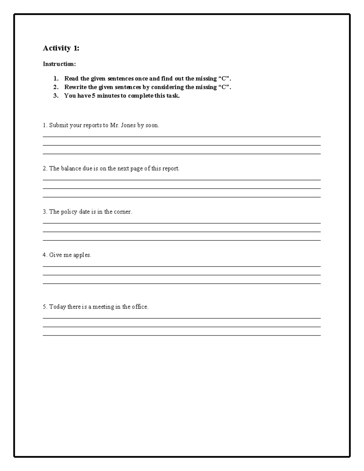 7c's Assignment for students - BS Computer Science - Studocu