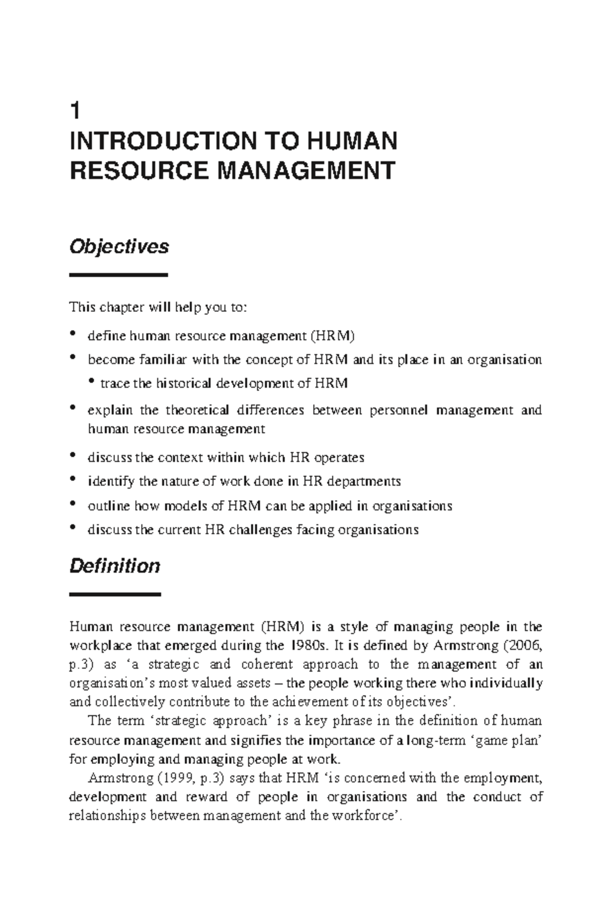 Make That Grade - Human Resource Management - Look Inside Sample - 1 ...