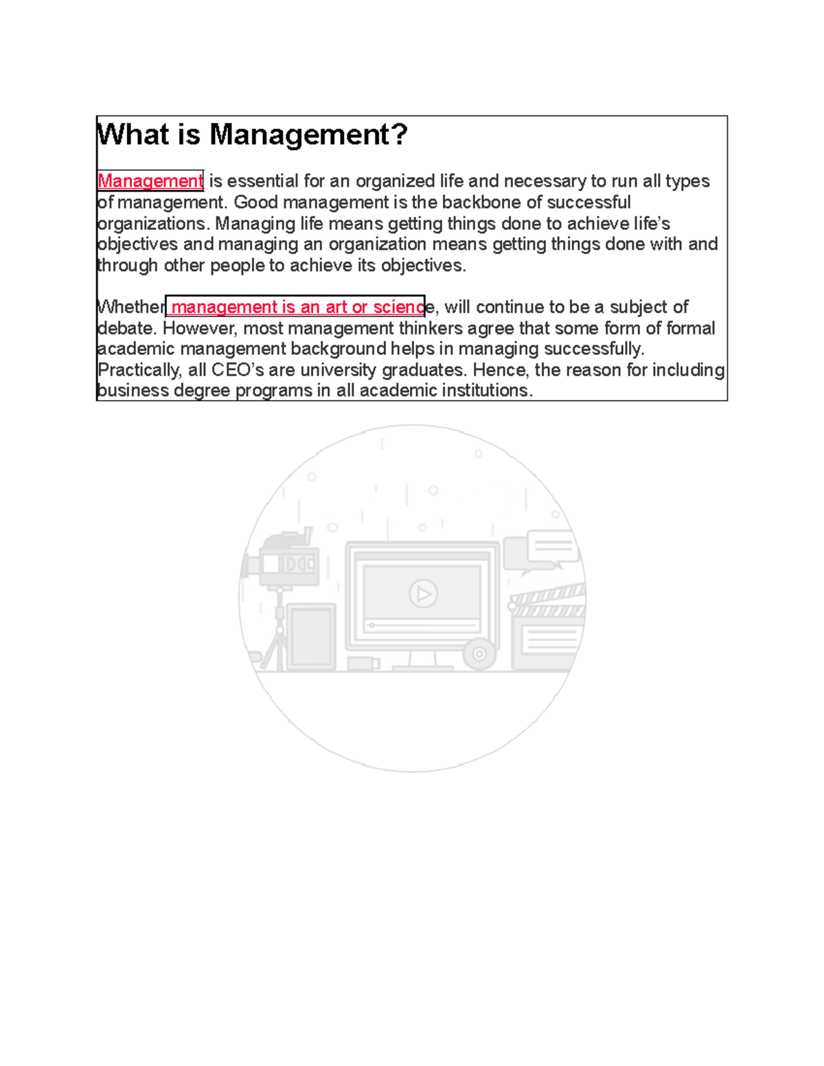 what-is-management-what-is-management-studocu