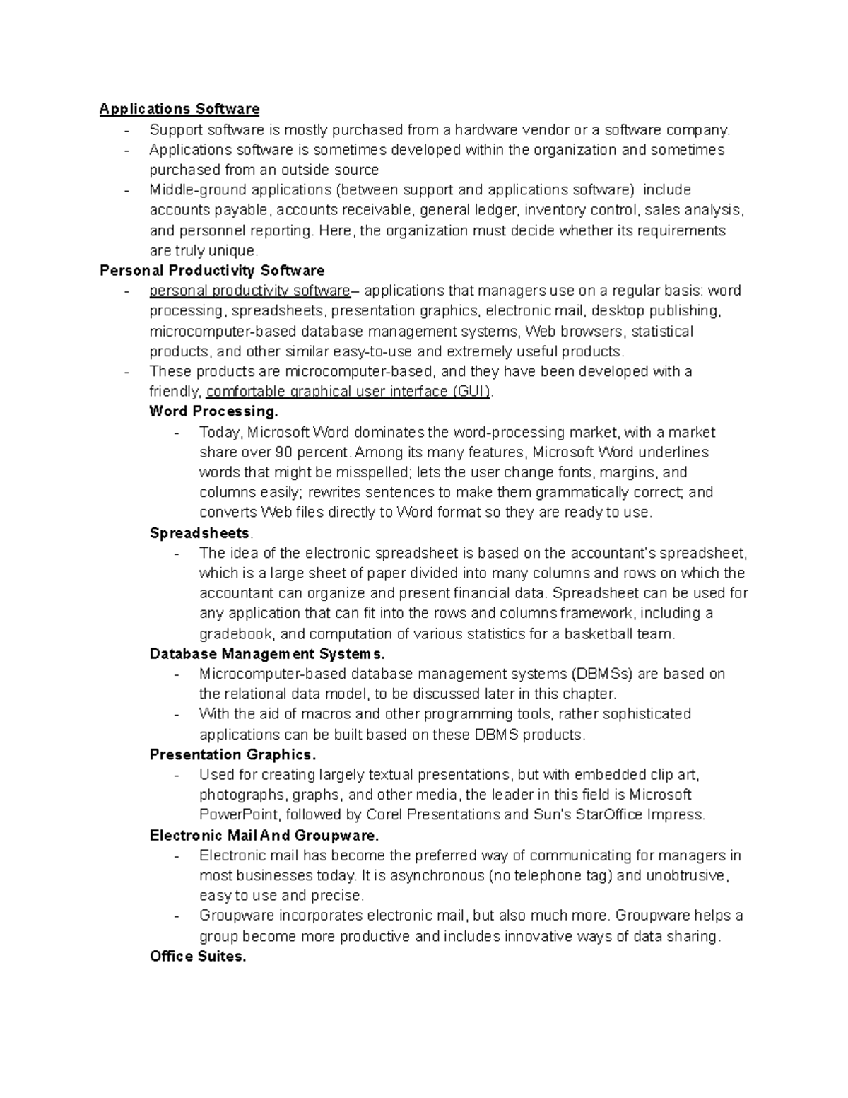 Information systems reviewer - Applications Software - Support software ...