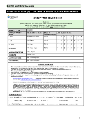 Group 26-Business Model Plan - GROUP ASSESSMENT TASK COVER SHEET ...