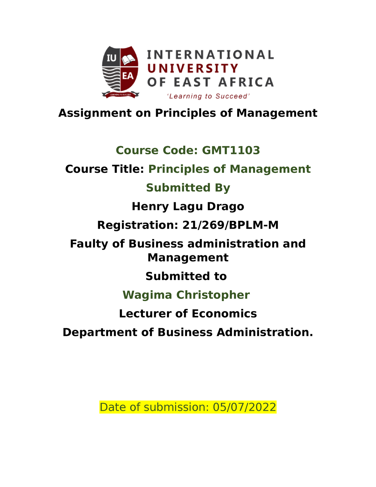 master of management by coursework ubd