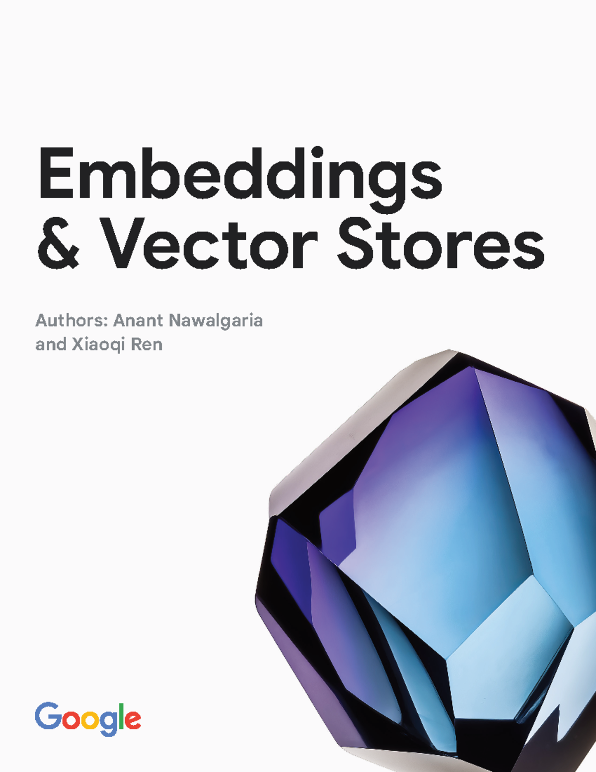 Whitepaper Embeddings & vector stores - Embeddings & Vector Stores ...