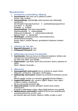 Tekststructuur Oefeningen - Tekststructuur: Oefeningen Oefening 1: Geef ...