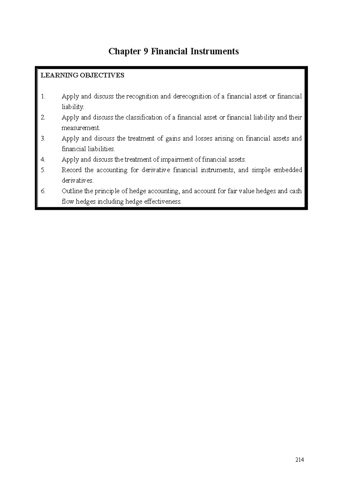 Ch9-FI - The first baby step into the accounting world needs to be ...