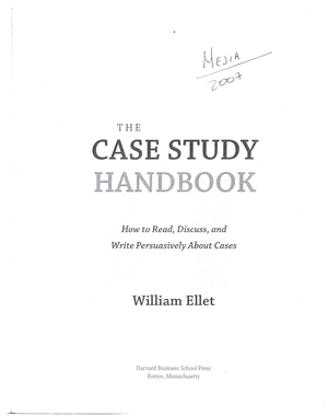 case study handbook ellet pdf