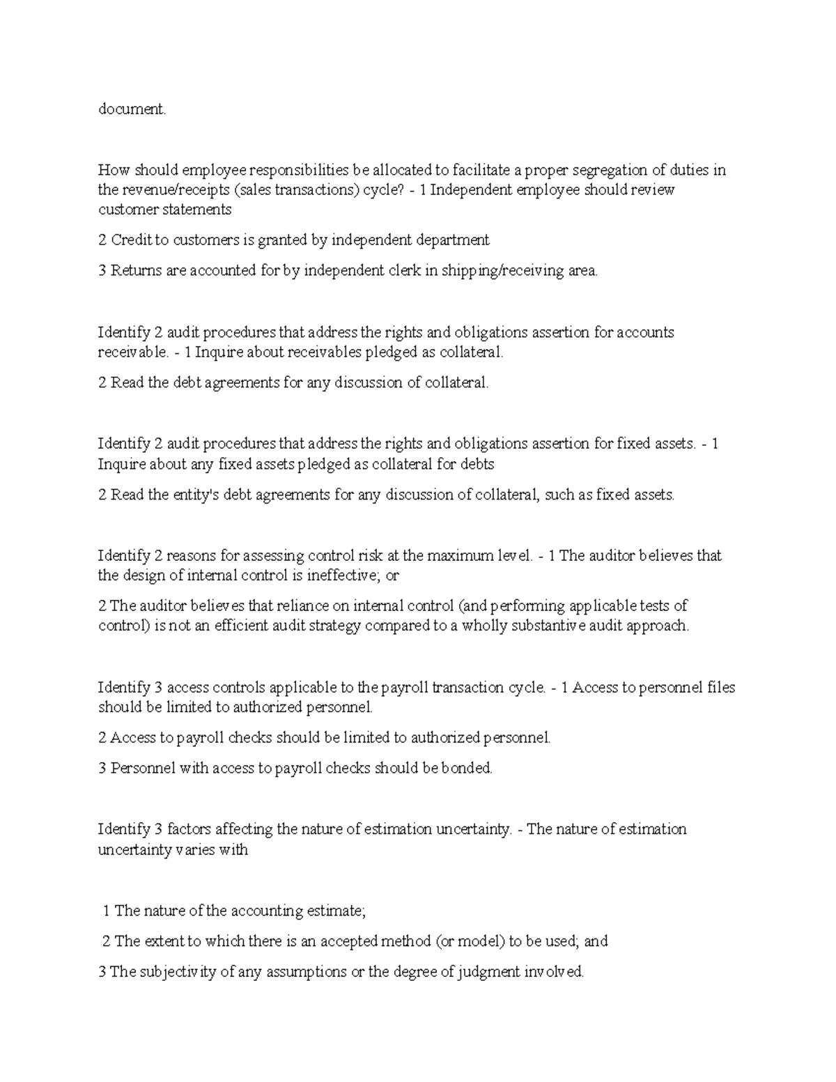 Note 21 Bar Exam document. How should employee