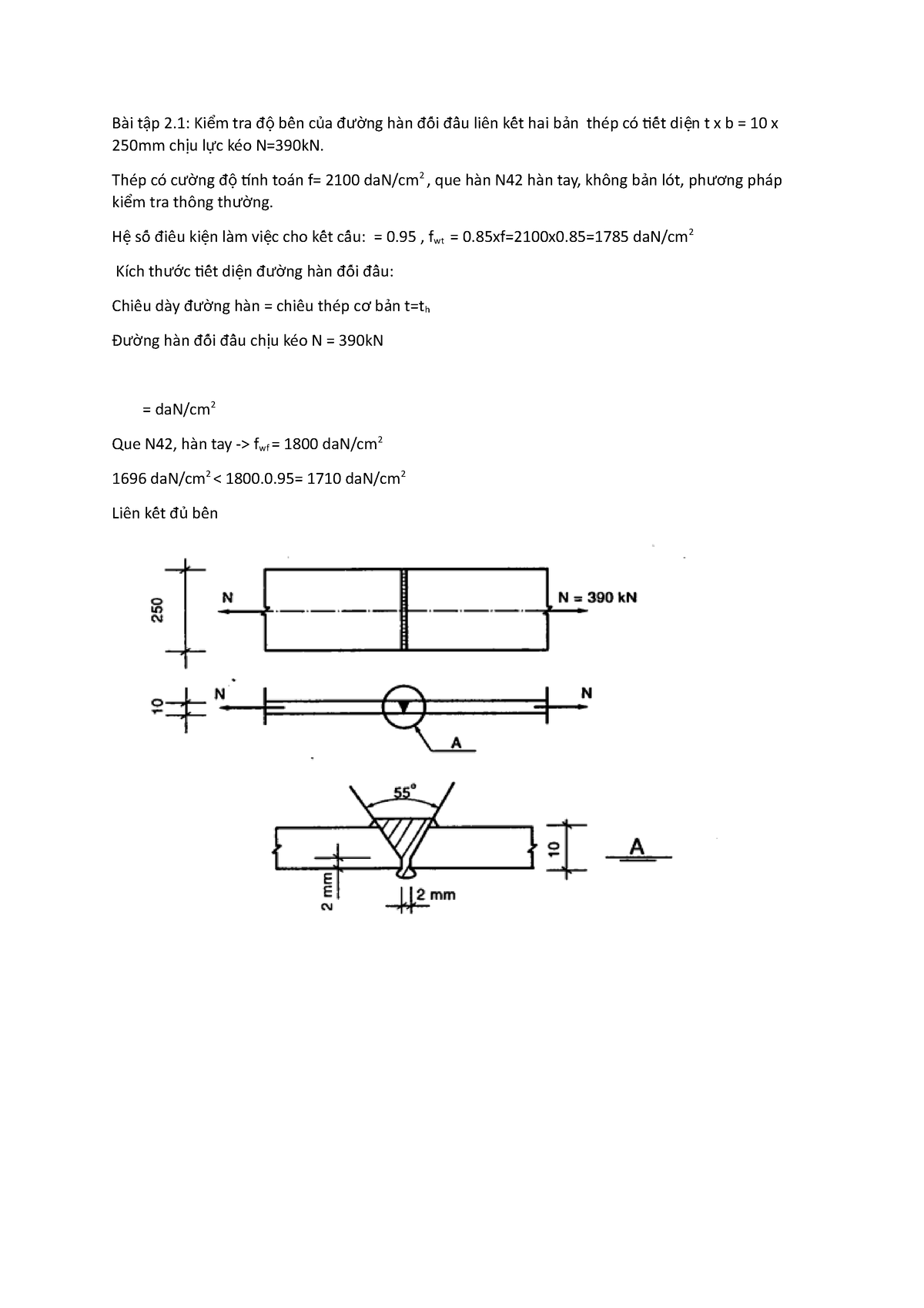 2 - 123 - Bài T P 2: Ki M Tra đậ ể ộ Bềền C A đủ ường Hàn đốối đầều ...