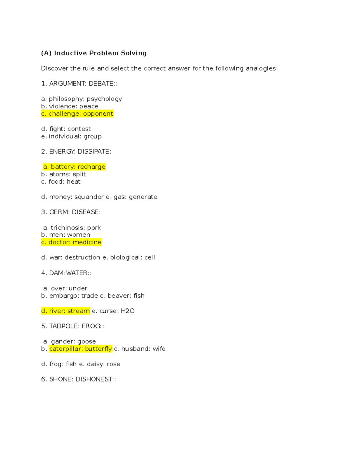 Inductive and deductive - (A) Inductive Problem Solving Discover the ...
