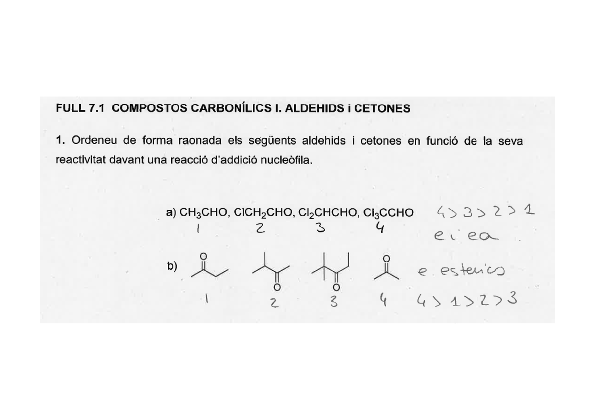 Sol 7 - Soluciones Tema 7 - Química Orgánica - Studocu